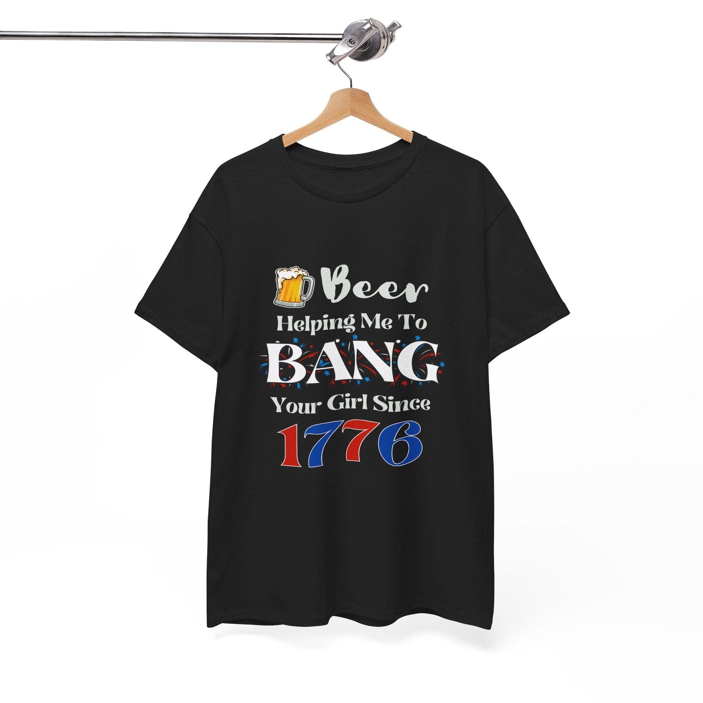 T-Shirt BEER - Since 1776 - Unisex Heavy Cotton Tee GiftsByJeff Gifts By Jeff Pittsburgh PA