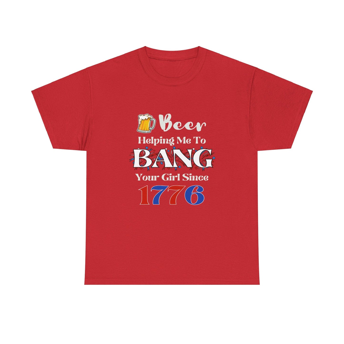 T-Shirt BEER - Since 1776 - Unisex Heavy Cotton Tee GiftsByJeff Gifts By Jeff Pittsburgh PA