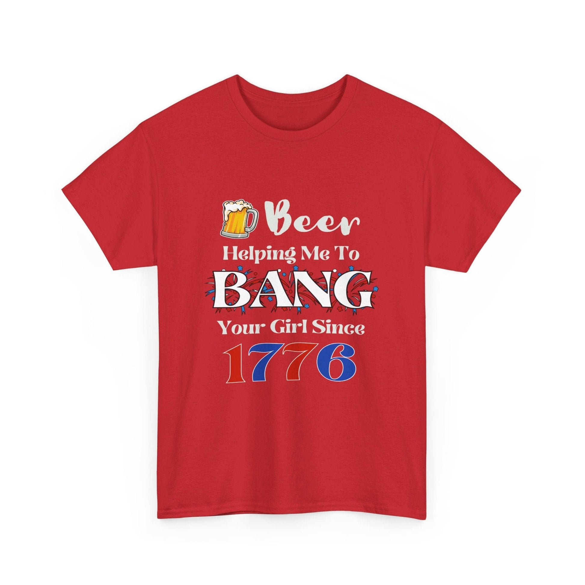 T-Shirt BEER - Since 1776 - Unisex Heavy Cotton Tee GiftsByJeff Gifts By Jeff Pittsburgh PA