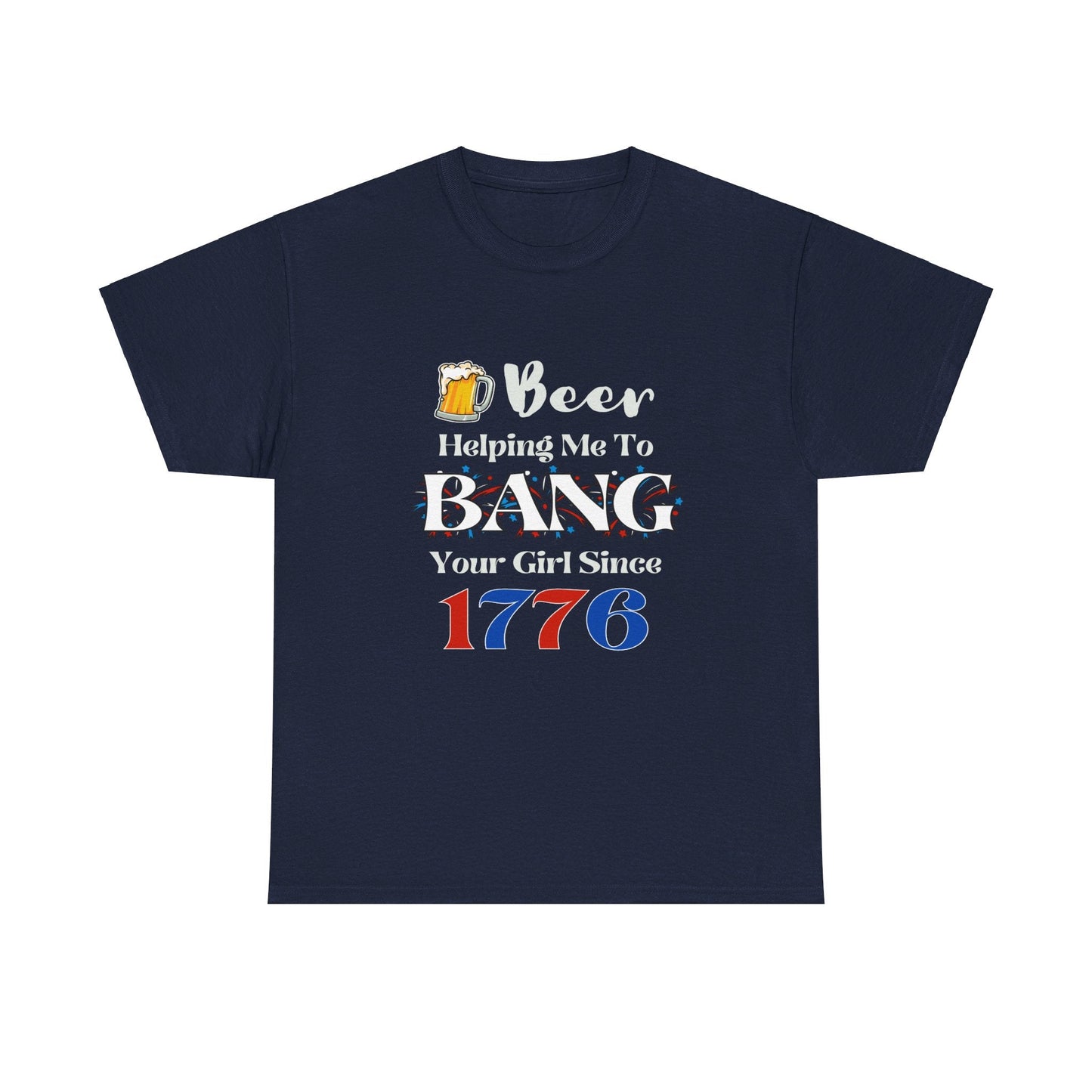 T-Shirt BEER - Since 1776 - Unisex Heavy Cotton Tee GiftsByJeff Gifts By Jeff Pittsburgh PA