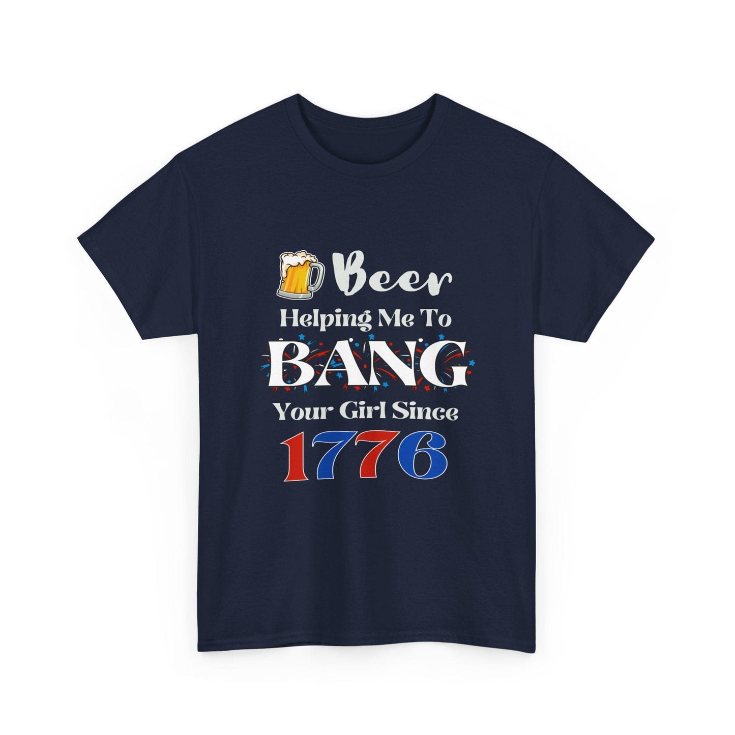 T-Shirt BEER - Since 1776 - Unisex Heavy Cotton Tee GiftsByJeff Gifts By Jeff Pittsburgh PA