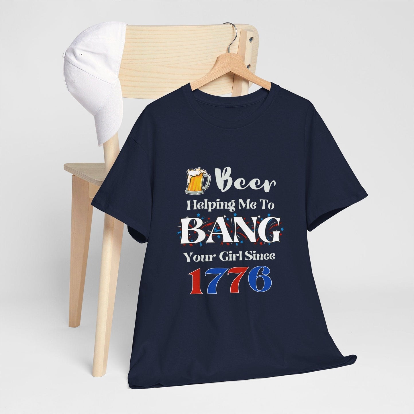 T-Shirt BEER - Since 1776 - Unisex Heavy Cotton Tee GiftsByJeff Gifts By Jeff Pittsburgh PA