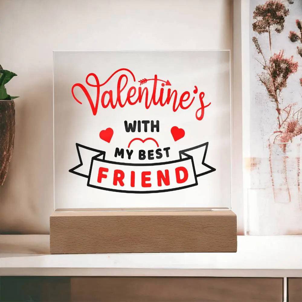 Jewelry Best Friend Valentines ~ Acrylic Square Plaque GiftsByJeff Gifts By Jeff Pittsburgh PA