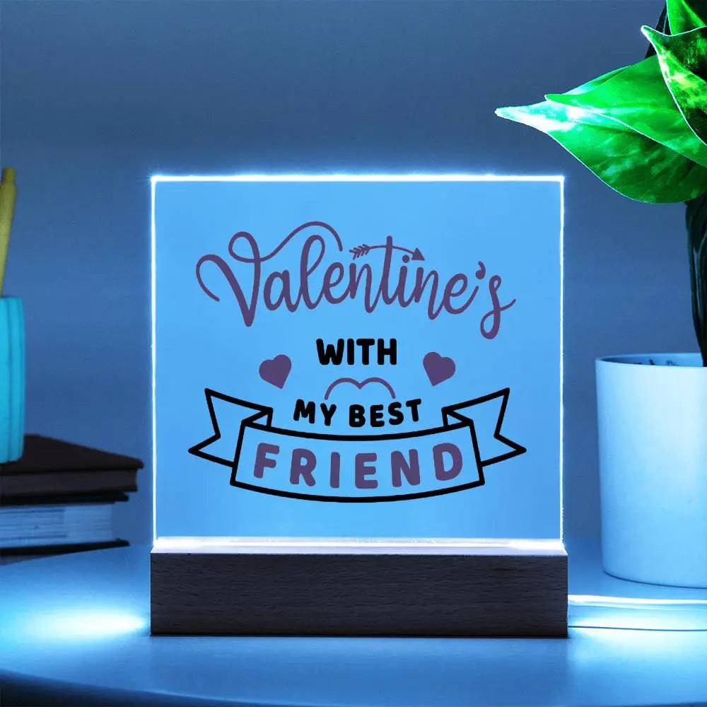 Jewelry Best Friend Valentines ~ Acrylic Square Plaque GiftsByJeff Gifts By Jeff Pittsburgh PA