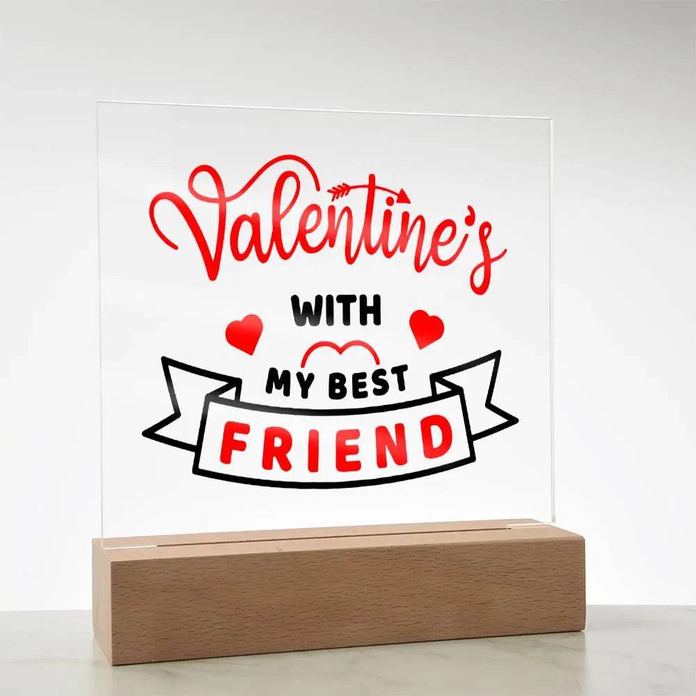 Jewelry Best Friend Valentines ~ Acrylic Square Plaque GiftsByJeff Gifts By Jeff Pittsburgh PA