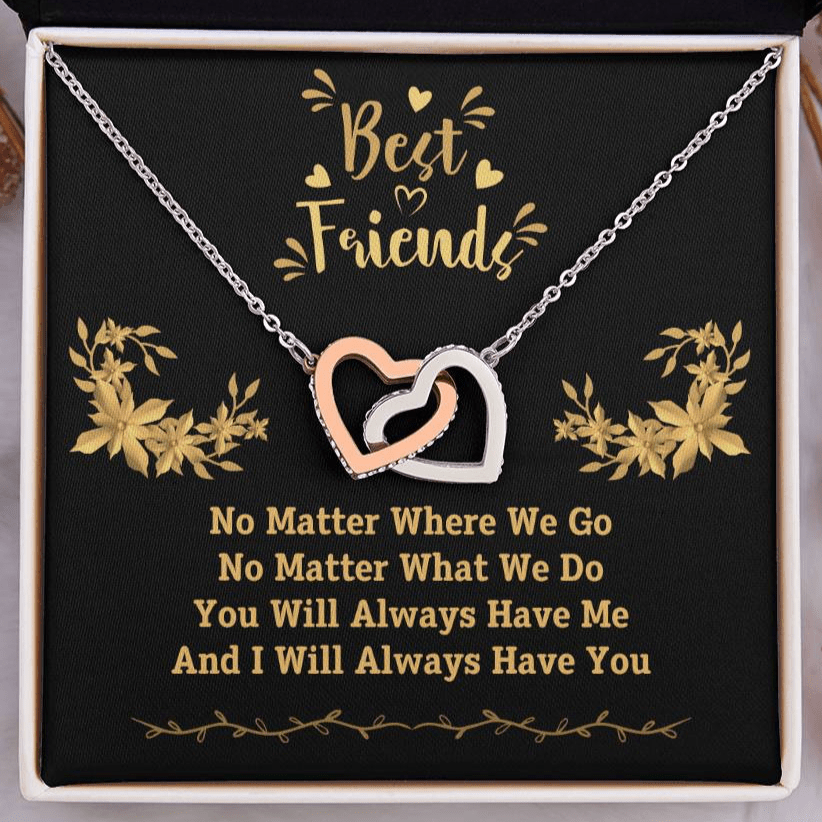 Jewelry Best Friends, No Matter Where We Go, No Matter What We Do, You Will Always Have Me, And I Will Always Have You GiftsByJeff Gifts By Jeff Pittsburgh PA