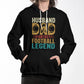 Jewelry Best Gift For Husband Dad - Fantasy Football Legend - Black Pullover Hooded Sweatshirt GiftsByJeff Gifts By Jeff Pittsburgh PA