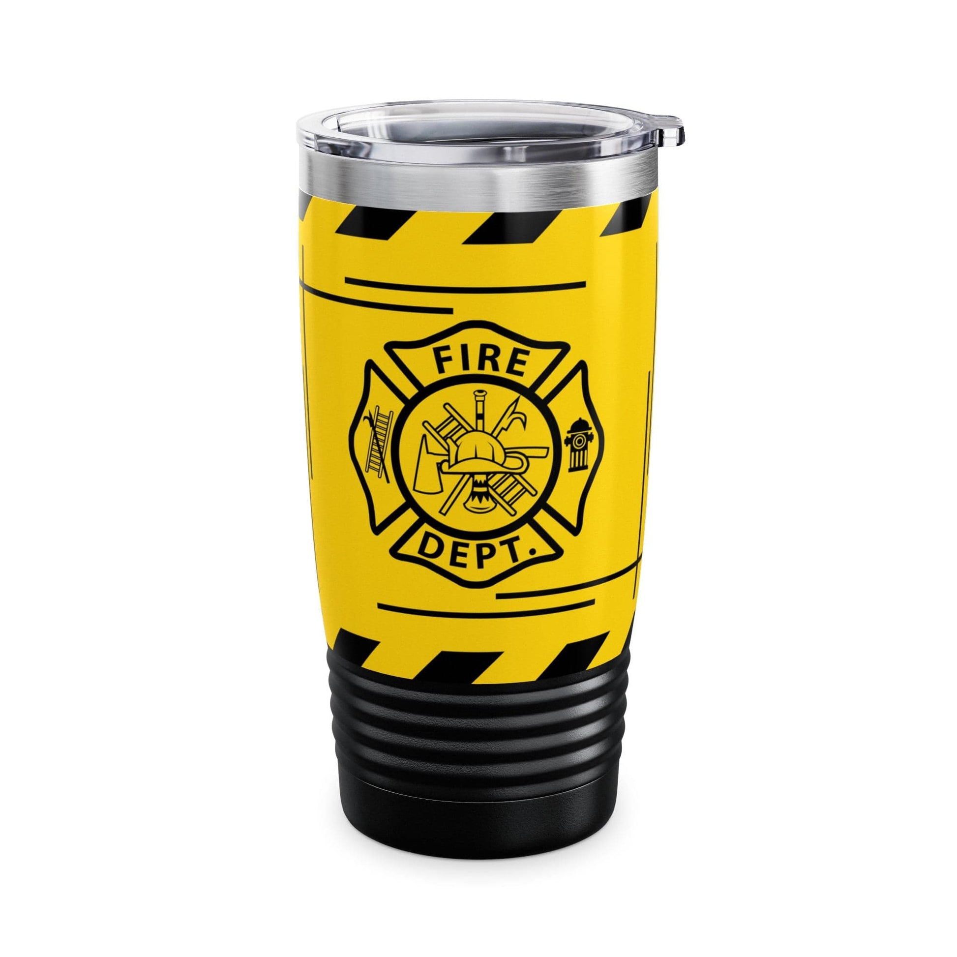 Mug Black / 20oz Relax, I'm FIREFIGHTER, And I Know Things - Ringneck Tumbler, 20oz GiftsByJeff Gifts By Jeff Pittsburgh PA