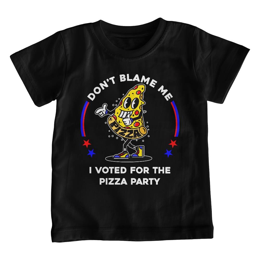 Jewelry Black / Medium Funny Kids T-shirt - I Voted For The Pizza Party - Youth Tshirt GiftsByJeff Gifts By Jeff Pittsburgh PA