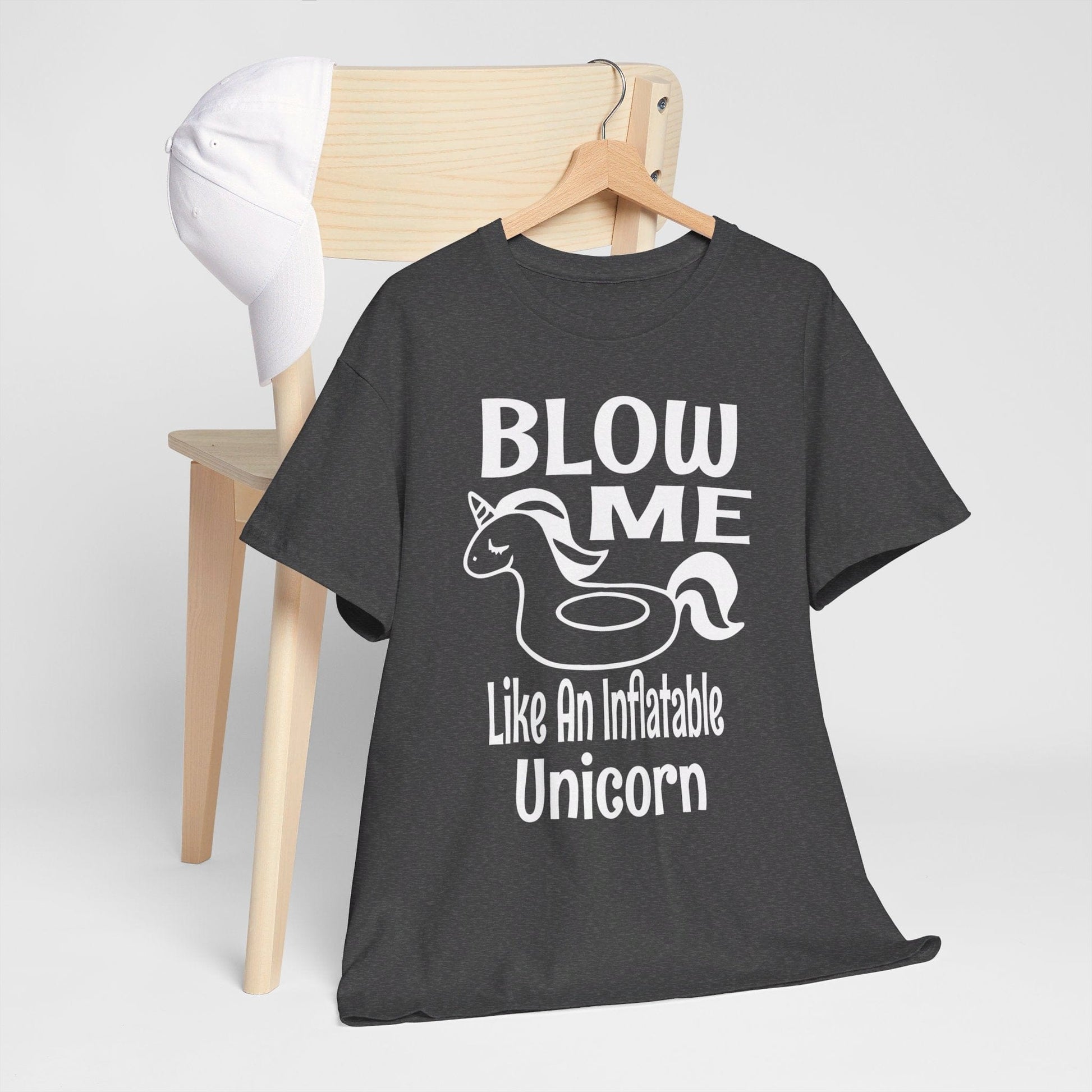 T-Shirt Blow Me Like An Inflatable Unicorn (2) - Gildan 5000 Unisex T-shirt GiftsByJeff Gifts By Jeff Pittsburgh PA