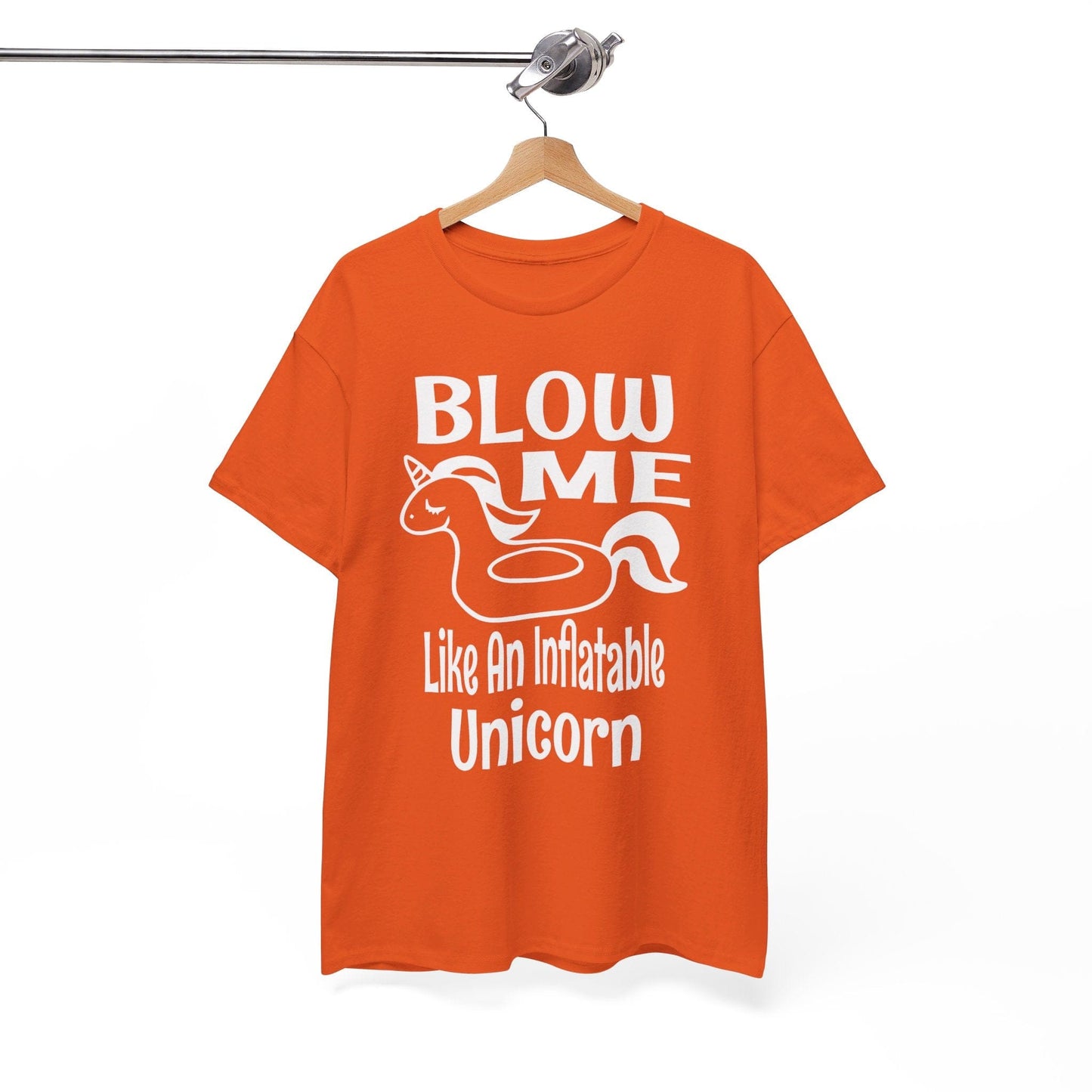 T-Shirt Blow Me Like An Inflatable Unicorn (2) - Gildan 5000 Unisex T-shirt GiftsByJeff Gifts By Jeff Pittsburgh PA