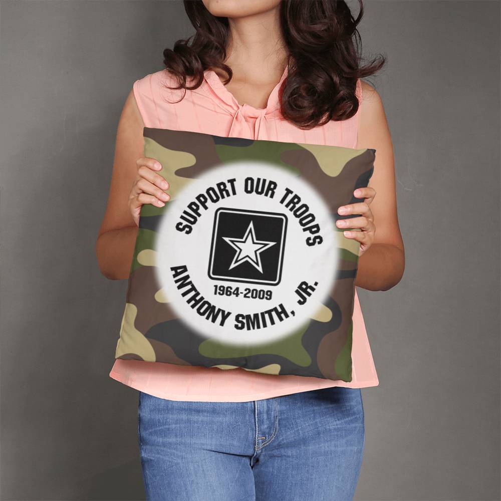 Jewelry Camouflage ARMY Personalized Memorial Pillow GiftsByJeff Gifts By Jeff Pittsburgh PA