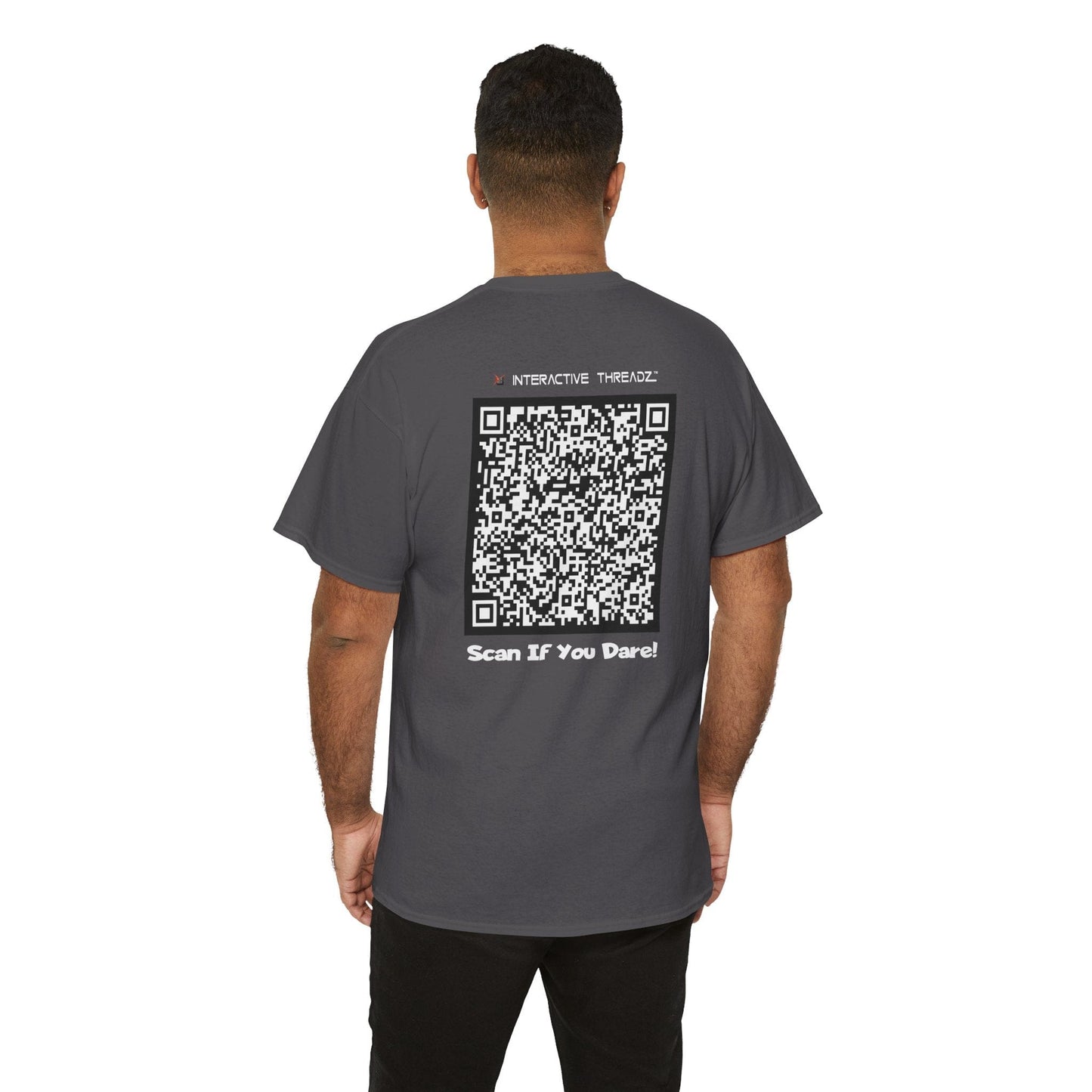 T-Shirt Charcoal / S Boobs, Beer & BJs, Always Put Me In A Better Mood - QR Code Shirt - Gildan 5000 Unisex T-shirt GiftsByJeff Gifts By Jeff Pittsburgh PA