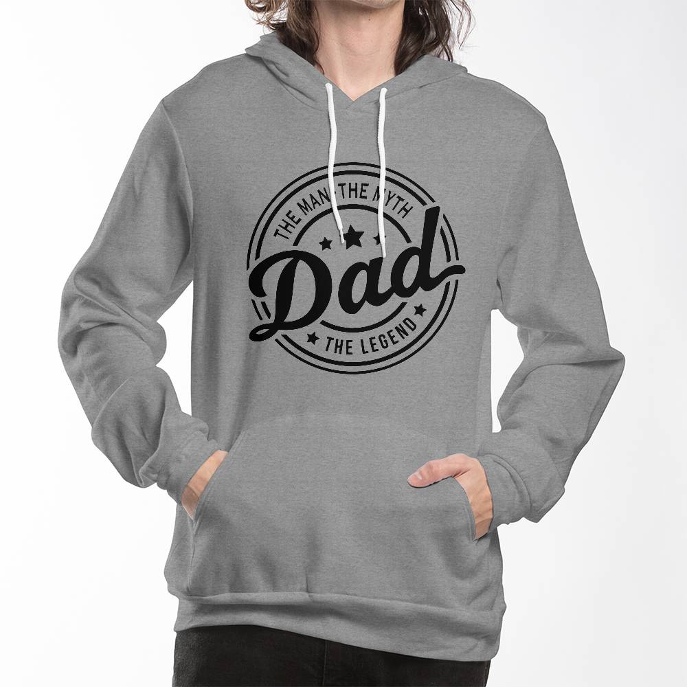 Jewelry DAD - The Man, The Myth, The Legend - Athletic Heather Men's Pullover Hoodie GiftsByJeff Gifts By Jeff Pittsburgh PA