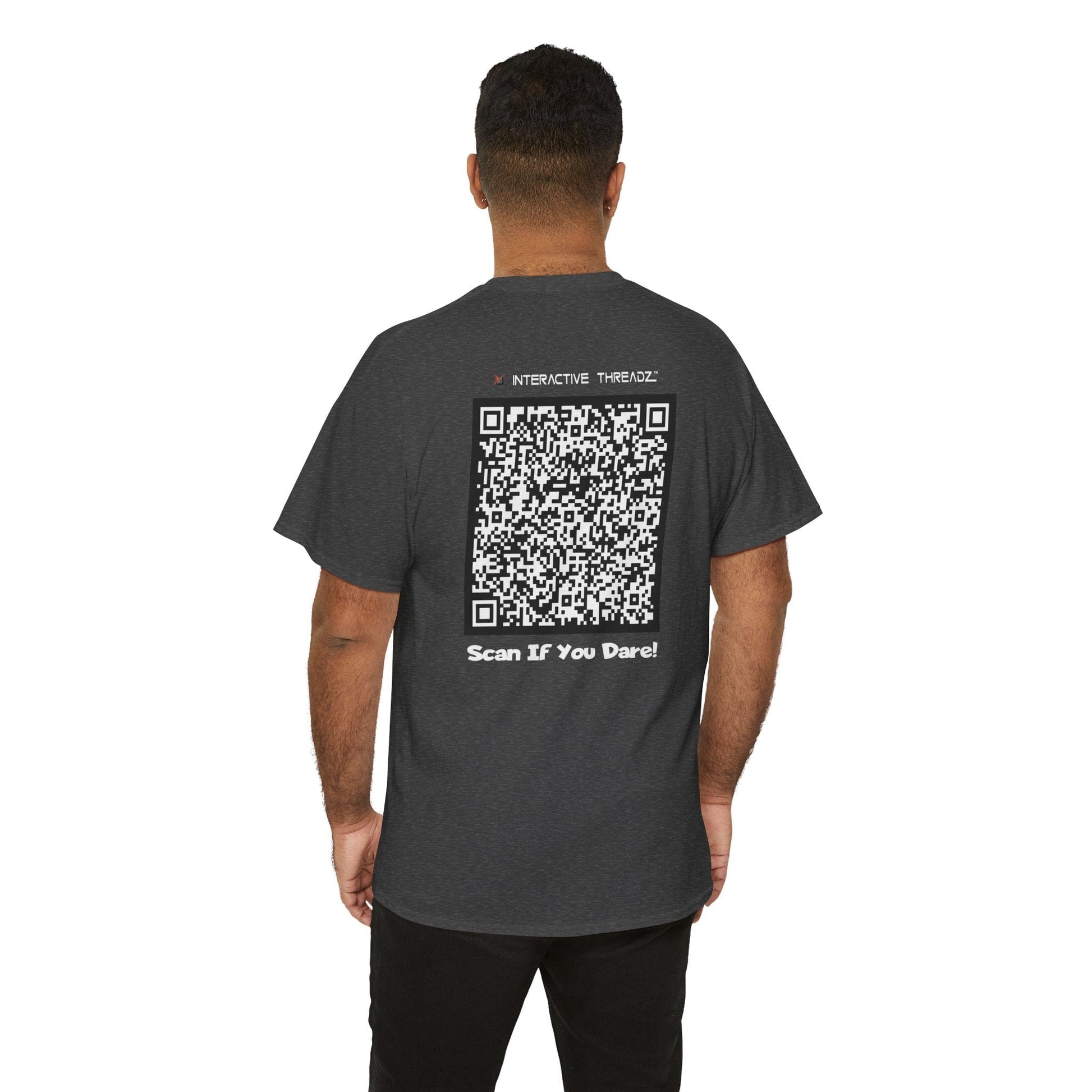 T-Shirt Dark Heather / S Boobs, Beer & BJs, Always Put Me In A Better Mood - QR Code Shirt - Gildan 5000 Unisex T-shirt GiftsByJeff Gifts By Jeff Pittsburgh PA