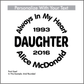 Car Decals DAUGHTER - Celebration Of Life Decal GiftsByJeff Gifts By Jeff Pittsburgh PA