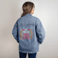 Jewelry Dog Mother, Wine Lover ~ Oversized Women's Denim Jacket GiftsByJeff Gifts By Jeff Pittsburgh PA