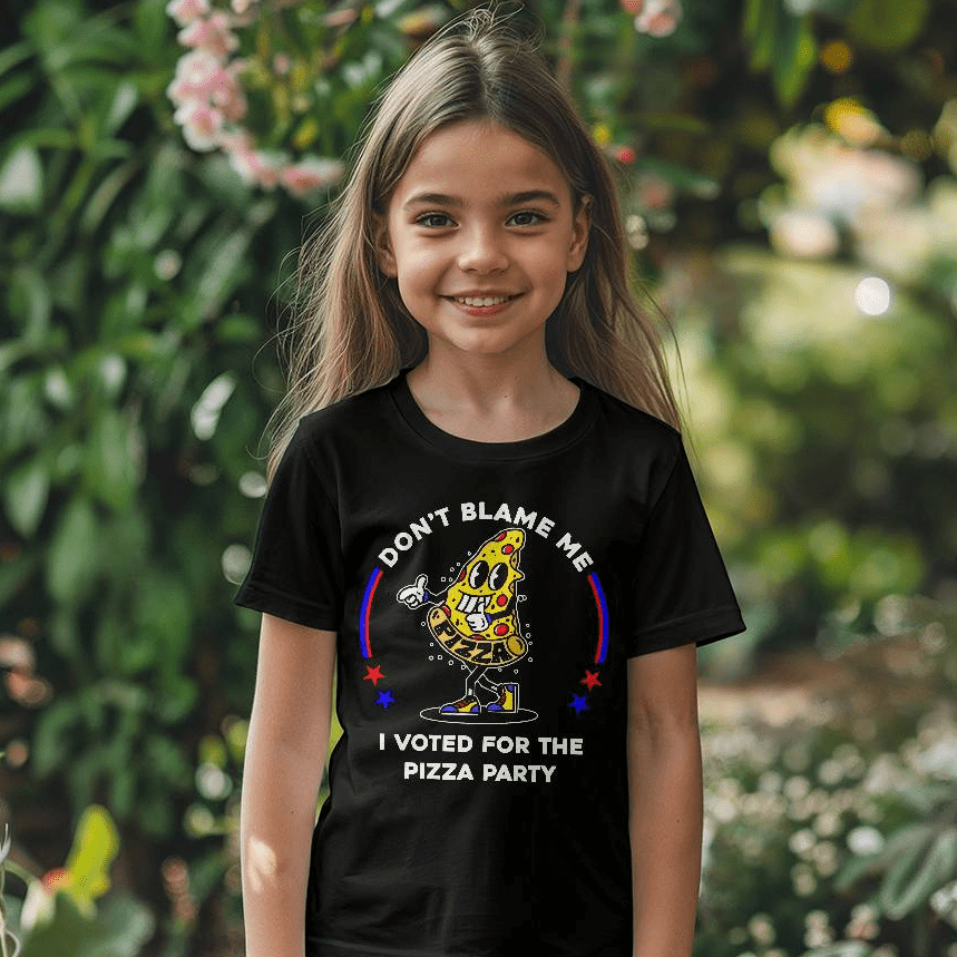 Jewelry Funny Kids T-shirt - I Voted For The Pizza Party - Youth Tshirt GiftsByJeff Gifts By Jeff Pittsburgh PA