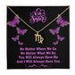 Jewelry Gold Finish / Standard Box / Virgo To My Big Sister, You Will Always Have Me, And I Will Always Have You - Zodiac Sign Necklace GiftsByJeff Gifts By Jeff Pittsburgh PA