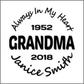 Car Decals GRANDMA - Celebration Of Life Decal GiftsByJeff Gifts By Jeff Pittsburgh PA