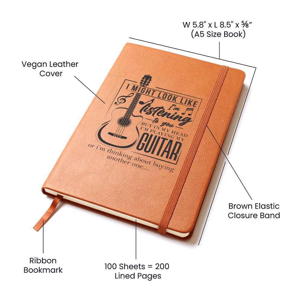 Jewelry Guitar Soloist - Strings and Lyrics Notebook GiftsByJeff Gifts By Jeff Pittsburgh PA