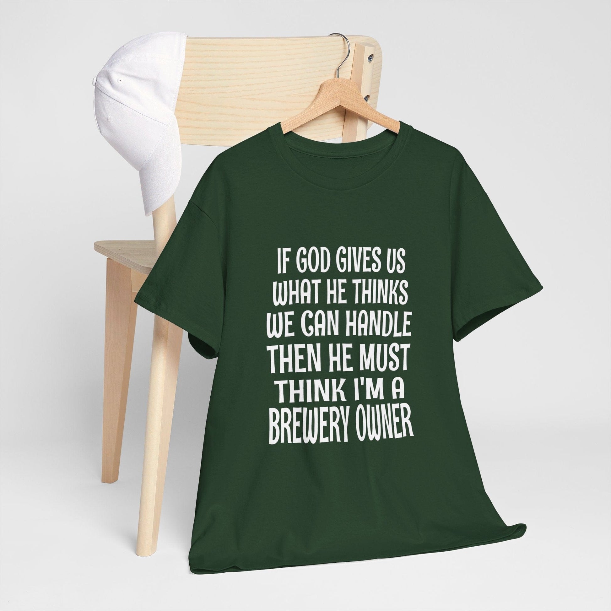 T-Shirt He Must Think I'm A Brewery Owner - Gildan 5000 Unisex T-shirt GiftsByJeff Gifts By Jeff Pittsburgh PA