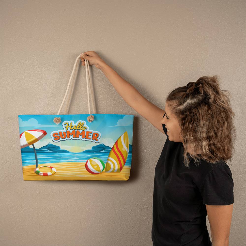 Jewelry Hello Summer Beach ~ Weekender Tote Bag GiftsByJeff Gifts By Jeff Pittsburgh PA