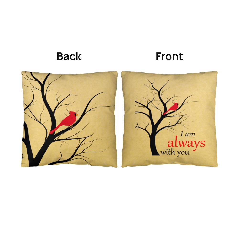 Jewelry I Am Always With You, Cardinal In A Tree, - Memorial Pillow GiftsByJeff Gifts By Jeff Pittsburgh PA