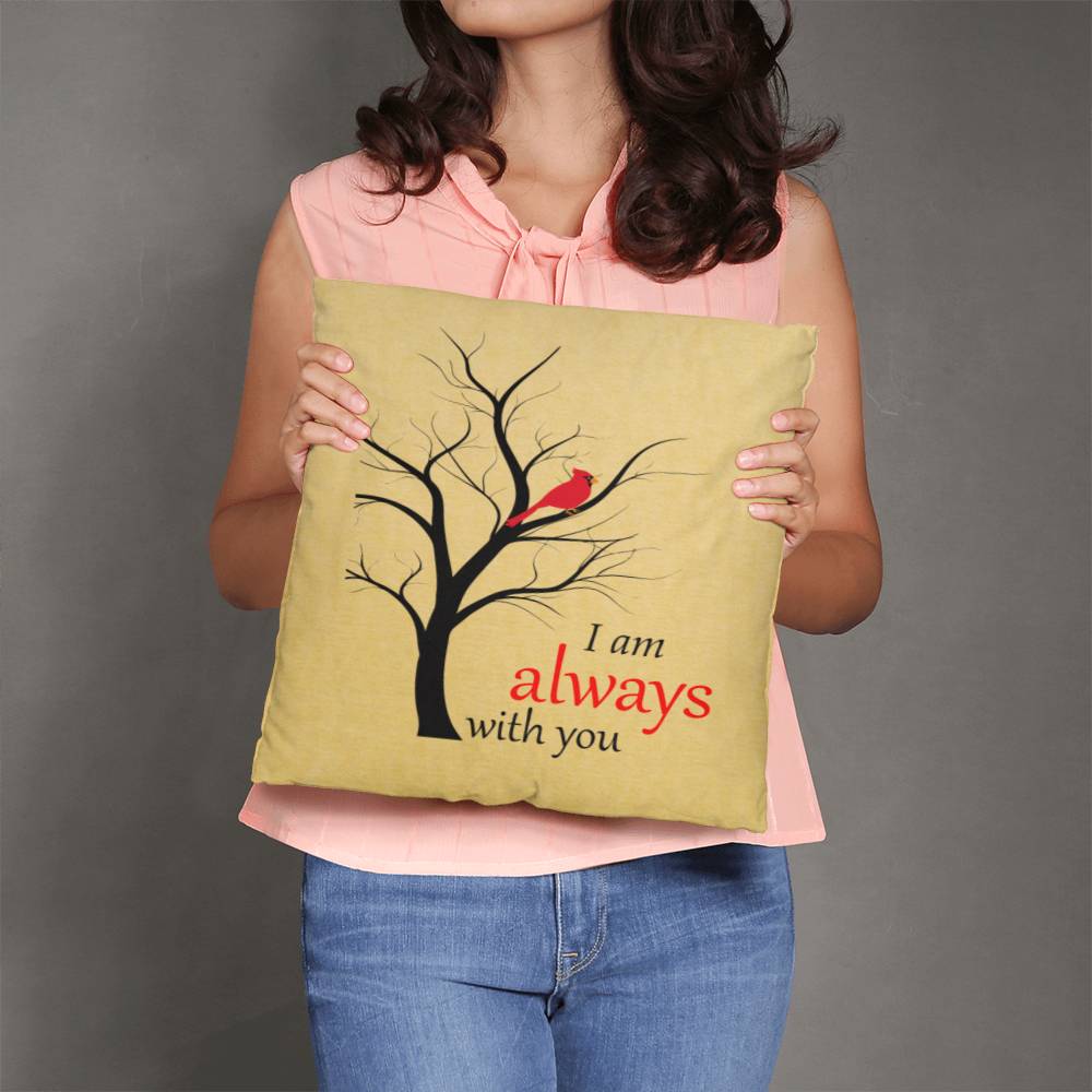 Jewelry I Am Always With You, Cardinal In A Tree, - Memorial Pillow GiftsByJeff Gifts By Jeff Pittsburgh PA