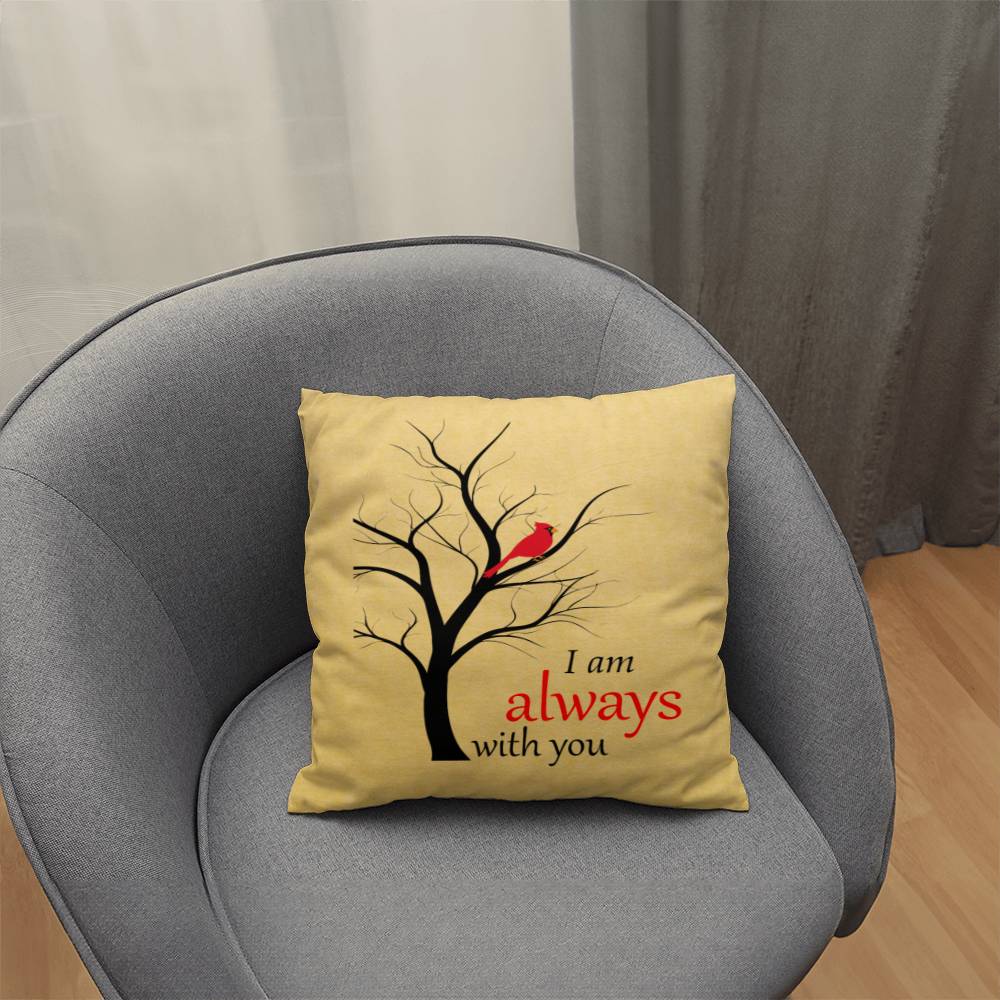 Jewelry I Am Always With You, Cardinal In A Tree, - Memorial Pillow GiftsByJeff Gifts By Jeff Pittsburgh PA