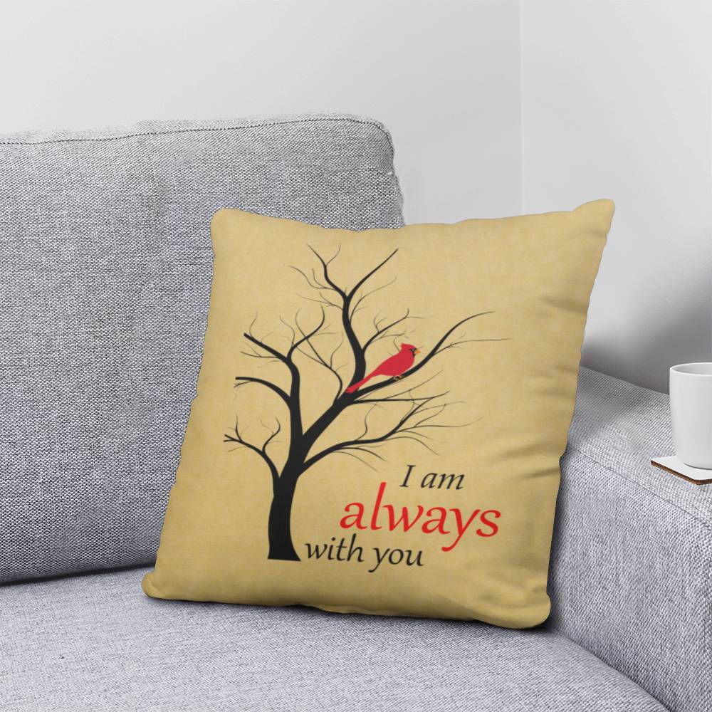 Jewelry I Am Always With You, Cardinal In A Tree, - Memorial Pillow GiftsByJeff Gifts By Jeff Pittsburgh PA