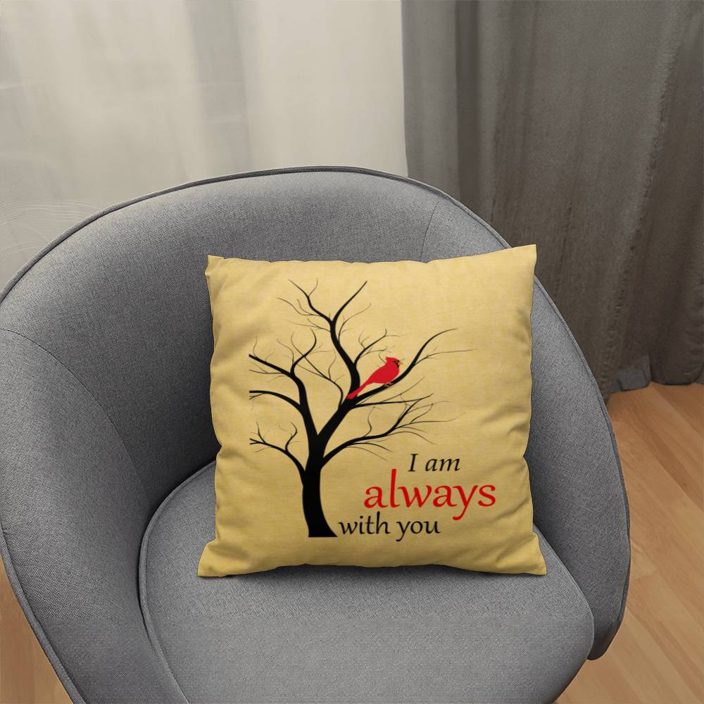 Jewelry I Am Always With You, Cardinal In A Tree, - Memorial Pillow GiftsByJeff Gifts By Jeff Pittsburgh PA