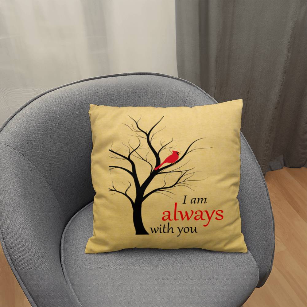 Jewelry I Am Always With You, Cardinal In A Tree, - Memorial Pillow GiftsByJeff Gifts By Jeff Pittsburgh PA