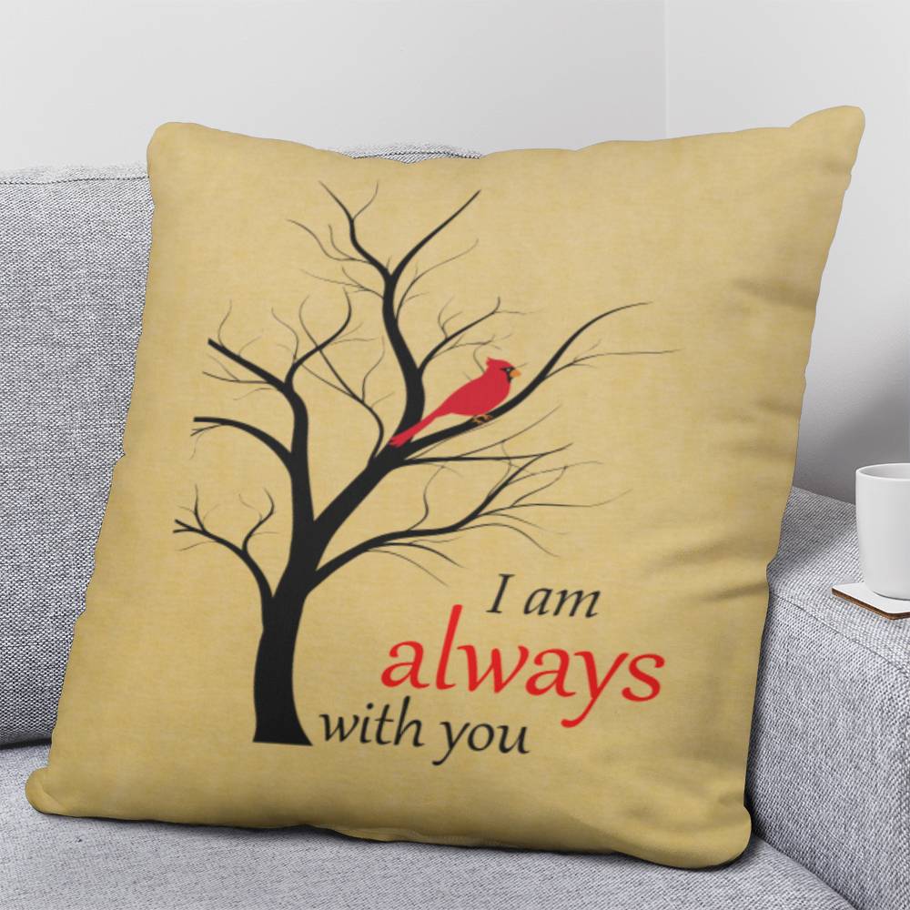 Jewelry I Am Always With You, Cardinal In A Tree, - Memorial Pillow GiftsByJeff Gifts By Jeff Pittsburgh PA