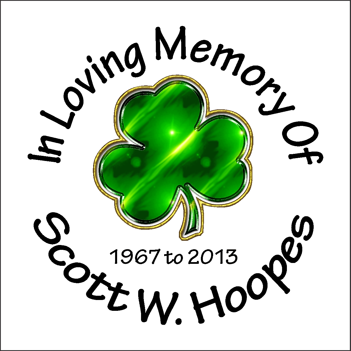 Car Decals Irish Clover Full Color - Celebration Of Life Decal GiftsByJeff Gifts By Jeff Pittsburgh PA