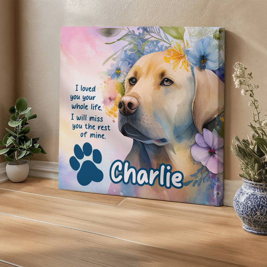 Jewelry Labrador Retriever Custom Memorial Pet Canvas GiftsByJeff Gifts By Jeff Pittsburgh PA