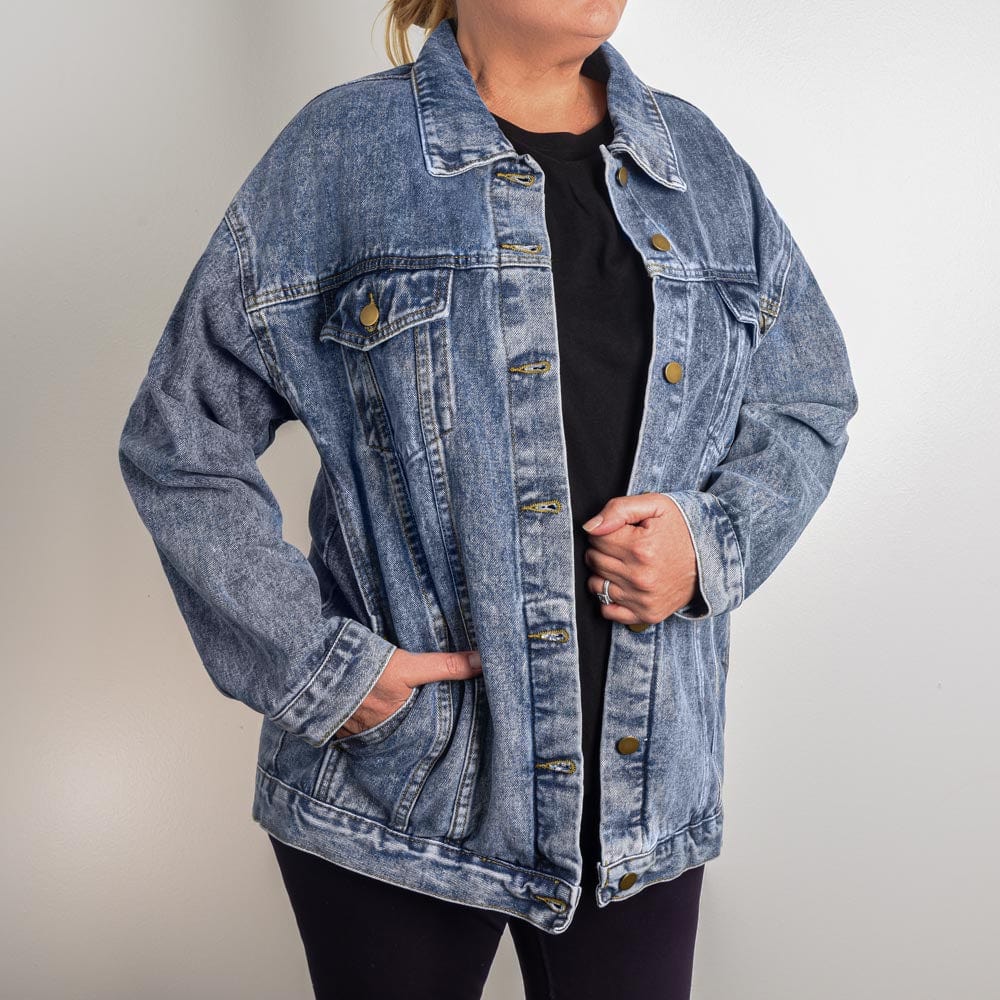 Jewelry Large Dog Mother, Wine Lover ~ Oversized Women's Denim Jacket GiftsByJeff Gifts By Jeff Pittsburgh PA