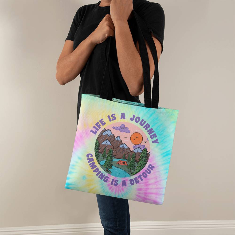 Jewelry Life is a Journey, Camping is a Detour Tote Bag GiftsByJeff Gifts By Jeff Pittsburgh PA