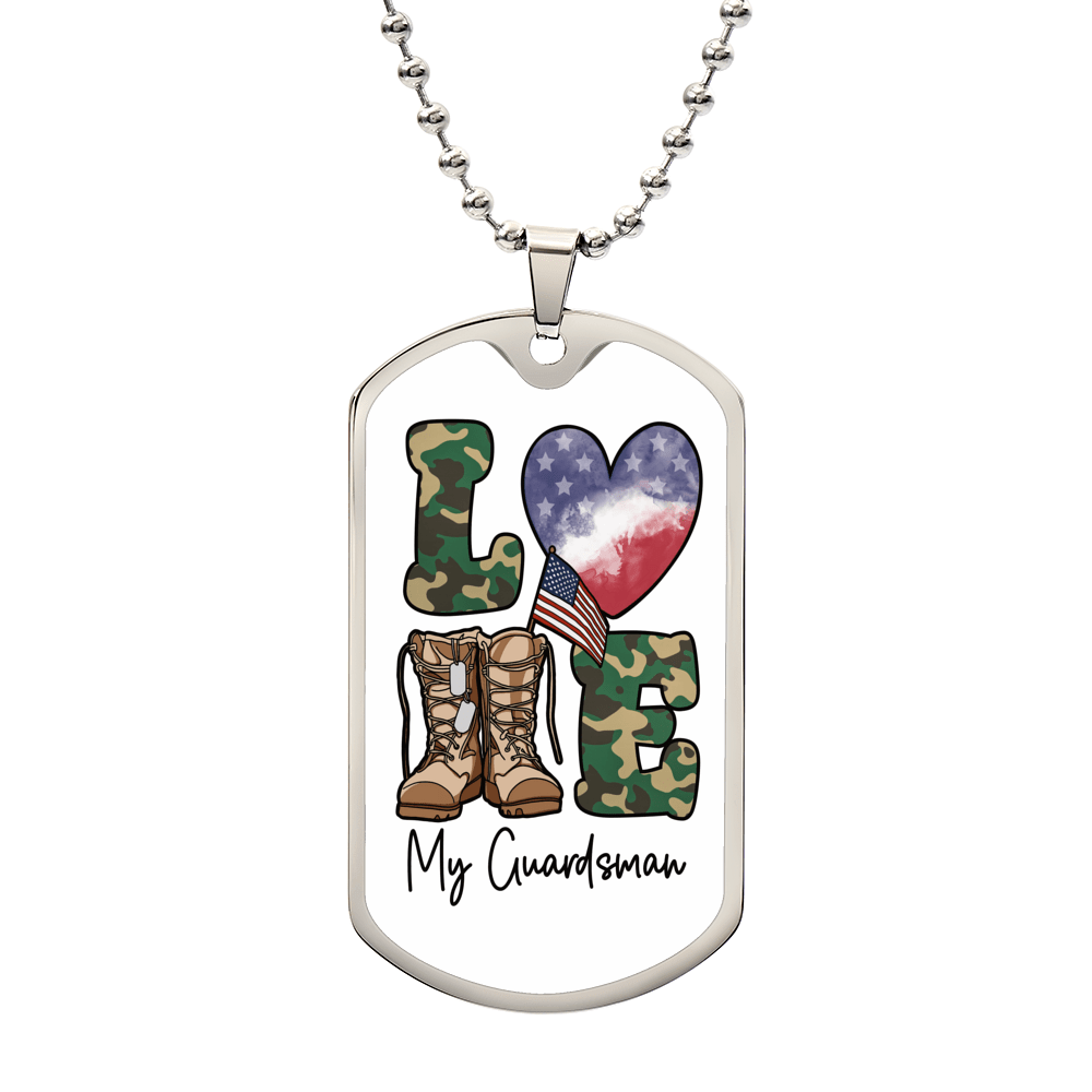 Jewelry love my Guardsman dog tag GiftsByJeff Gifts By Jeff Pittsburgh PA