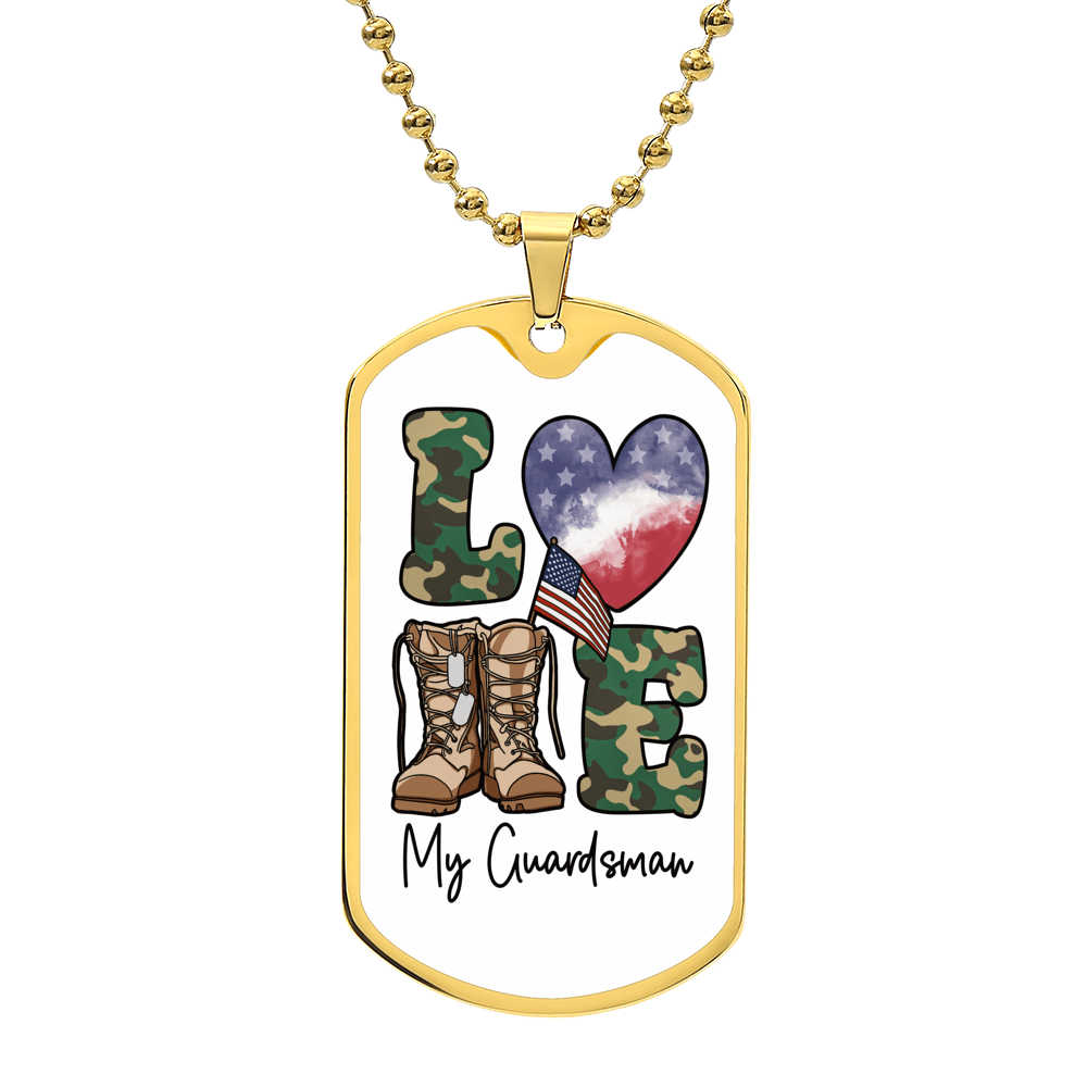 Jewelry love my Guardsman dog tag GiftsByJeff Gifts By Jeff Pittsburgh PA