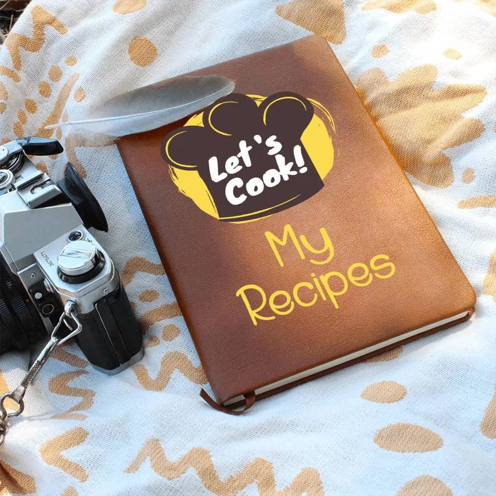 Jewelry My Recipies - Recipe Book, and Healthy Food Journal - Leatherbound Notebook GiftsByJeff Gifts By Jeff Pittsburgh PA