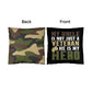 Jewelry My Uncle Is Not Just A Veteran, He Is Also My Hero - Classic Camo Patriotic Pillow GiftsByJeff Gifts By Jeff Pittsburgh PA