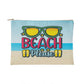 Jewelry Natural Zipper Beach Vibes, Beach Please! - Small Fabric Zippered Pouch GiftsByJeff Gifts By Jeff Pittsburgh PA