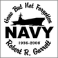 Car Decals NAVY Carrier - Celebration Of Life Decal GiftsByJeff Gifts By Jeff Pittsburgh PA