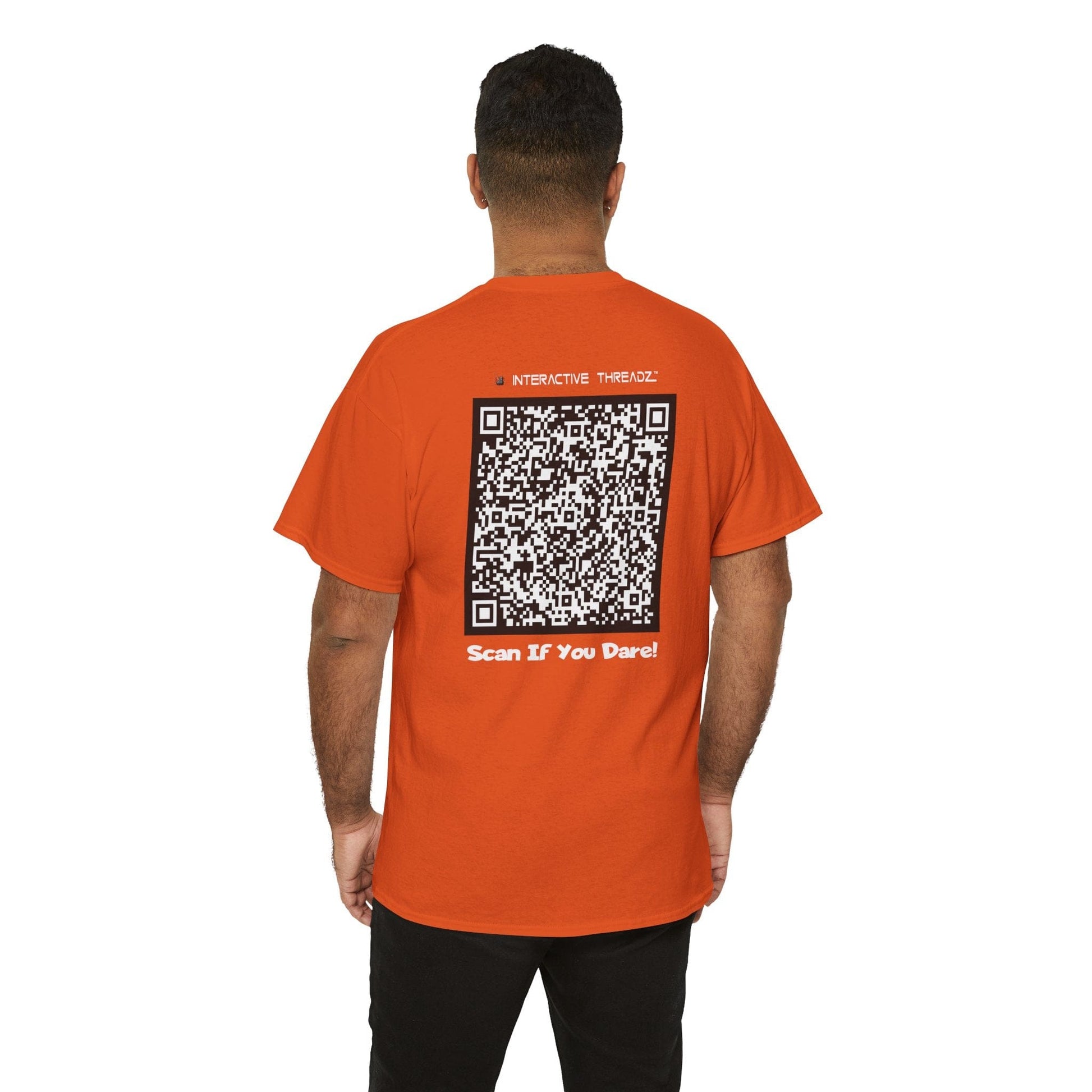 T-Shirt Orange / S Ladies Do You Like BBQ? - QR Code Shirt - Gildan 5000 Unisex T-shirt GiftsByJeff Gifts By Jeff Pittsburgh PA