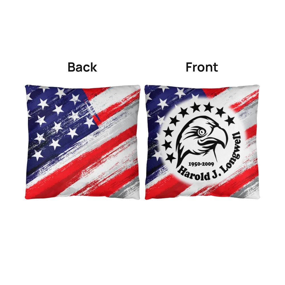 Jewelry Patriotic Eagle & Stars Personalized Memorial Pillow GiftsByJeff Gifts By Jeff Pittsburgh PA