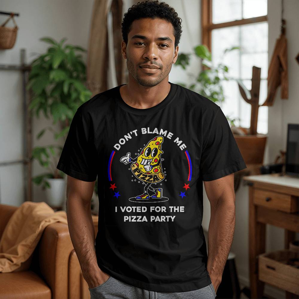 Jewelry Perfect For Dad! - Funny Political T-shirt - Don't Blame Me, I Voted For The Pizza Party - A Great Gift GiftsByJeff Gifts By Jeff Pittsburgh PA