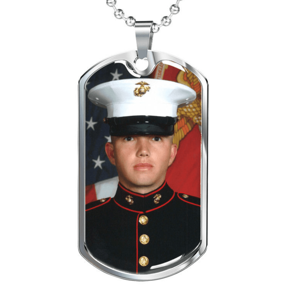 Jewelry Personalized Dog Tag adorned with your cherished photo and custom engraving GiftsByJeff Gifts By Jeff Pittsburgh PA