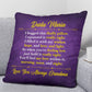 Jewelry Personalized Pillow - Purple - So when you're feeling low, just hold it really tight. You'll feel my love within it,  morning, noon, and night. - Classic Pillow GiftsByJeff Gifts By Jeff Pittsburgh PA