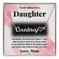 Jewelry Polished Stainless Steel / Standard Box To MY Daughter -If I'm Ever Not Here & You Need A Hug, Just Hold This Close To Feel My Love. - Personalized Heart Name Necklace GiftsByJeff Gifts By Jeff Pittsburgh PA
